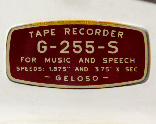 Fotografie {Geloso 255 S}