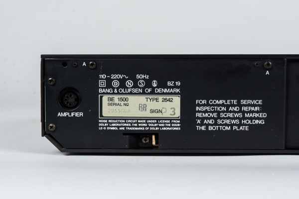 Fotografie {B&O Beocard 1500}