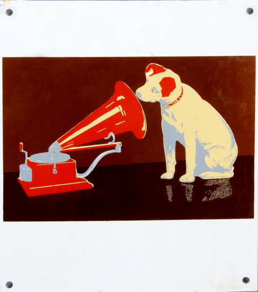 HMV - reklamní tabulka