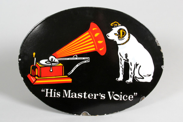 reklamní tabule HMV