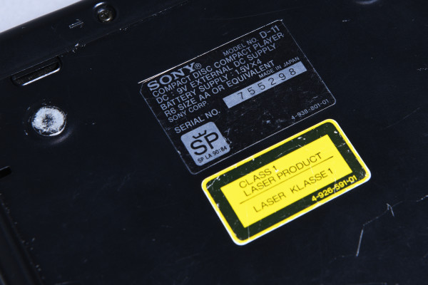 Fotografie {Sony Discman D-11}