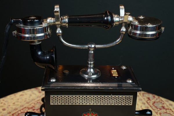 Fotografie {Rikstelefon - veřejný poštovní telefon}