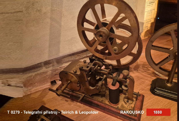poštovní telegraf Teirich & Leopolder