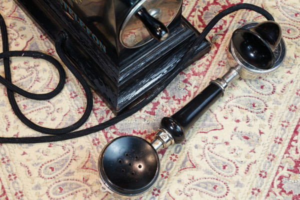 Fotografie {Rikstelefon - Public postal telephone}